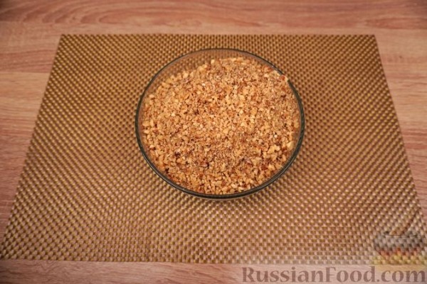 Сарагли с заварным кремом и персиками