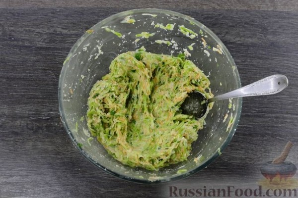 Котлеты с кабачками и картошкой