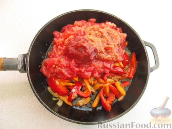 Мясо с баклажанами по-грузински