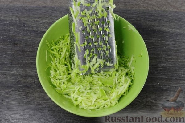 Котлеты с кабачками и картошкой