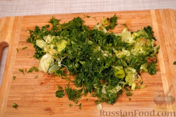 Молодой картофель, запечённый с кабачками и помидорами