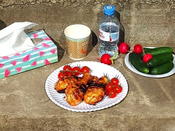 Куриные ножки на мангале