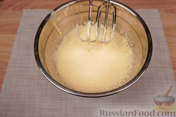 Сарагли с заварным кремом и персиками