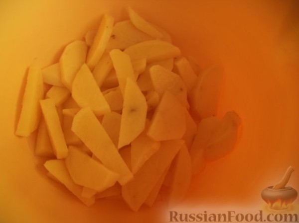 Борщ грибной с черносливом