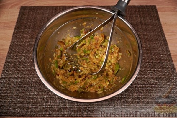 Мезе из кабачков и феты