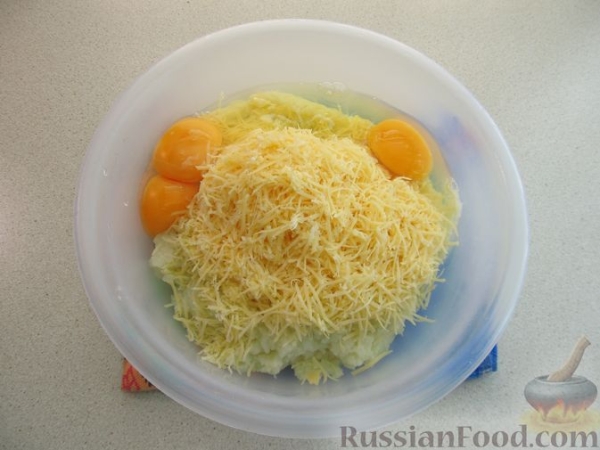 Оладьи из цветной капусты, с сыром