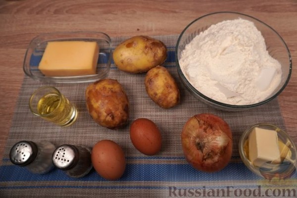 Польские пероги с картофелем и сыром