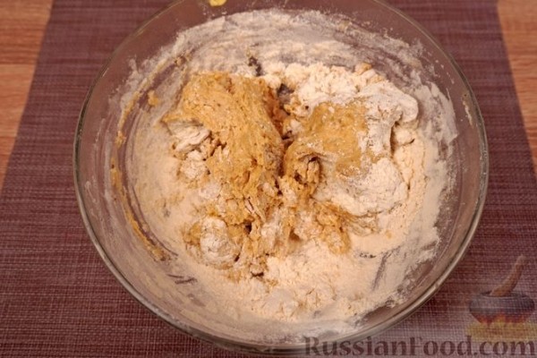 Печенье на пиве, с тмином и морской солью