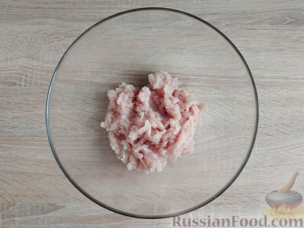 Котлеты из индейки с кабачками (без яиц)
