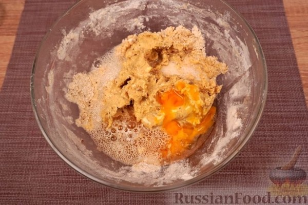 Печенье на пиве, с тмином и морской солью