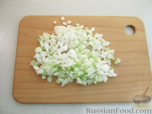 Запечённый перец, фаршированный картофельным пюре и мясом