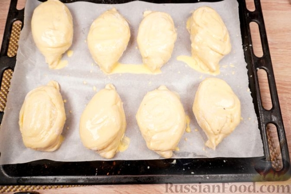 Самса с баранье-говяжьим фаршем