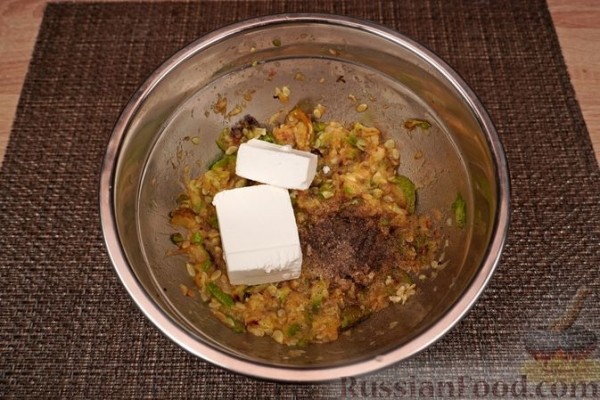 Мезе из кабачков и феты