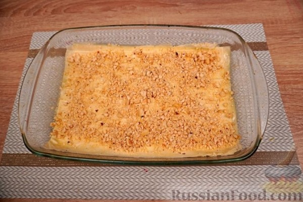 Шоколадная баклава с фундуком