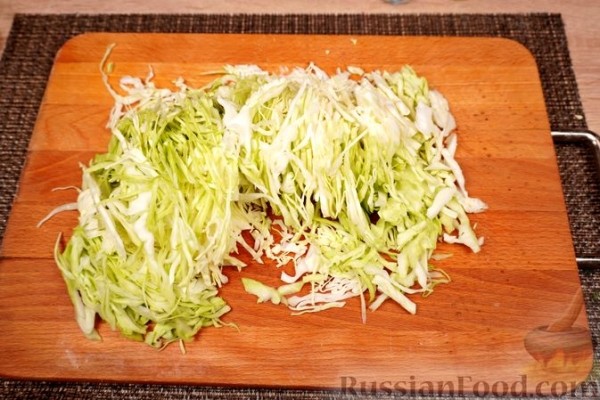 Капустный салат с хреном