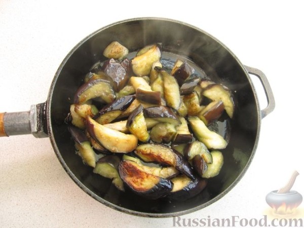 Мясо с баклажанами по-грузински