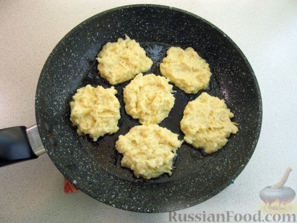 Оладьи из цветной капусты, с сыром