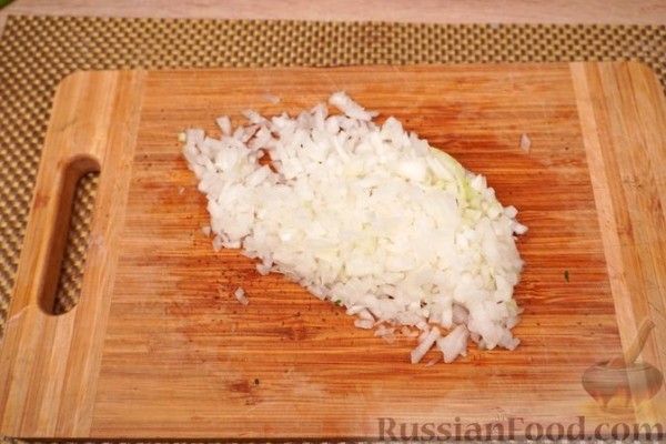 Самса с баранье-говяжьим фаршем