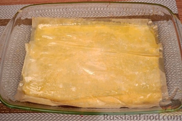 Шоколадная баклава с фундуком