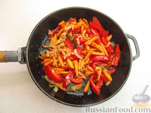 Мясо с баклажанами по-грузински