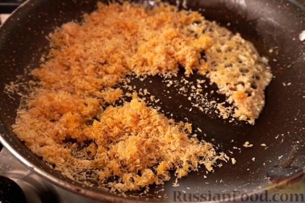 Творожные клёцки (турогомбоц) с персиками
