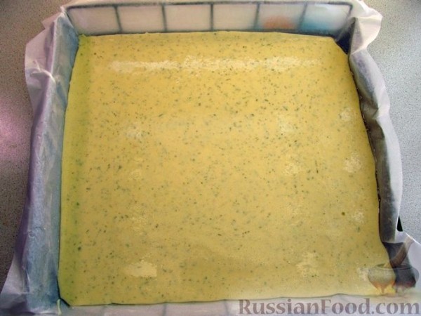 Блинные рулетики с кабачками и сыром (в духовке)