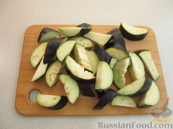 Мясо с баклажанами по-грузински