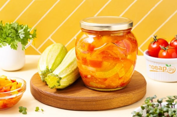 Лечо из кабачков