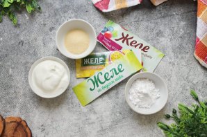 Желе битое стекло Желе битое стекло