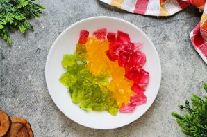 Желе битое стекло Желе битое стекло