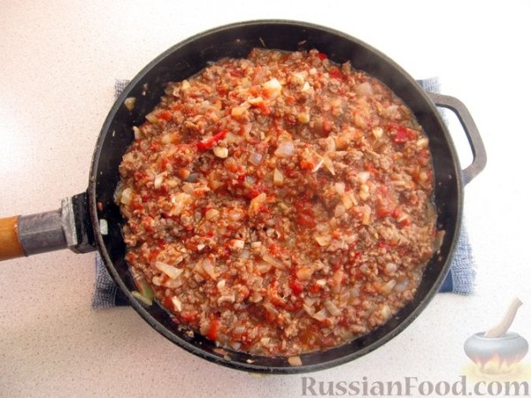 Мусака (лазанья из баклажанов)