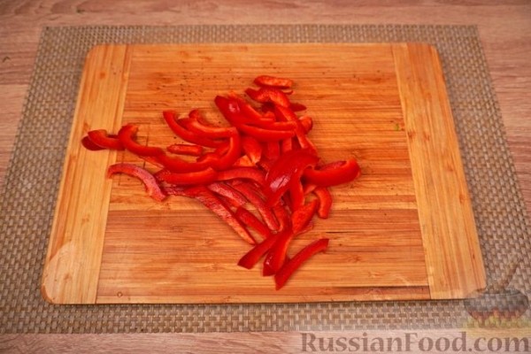 Шакшука с креветками