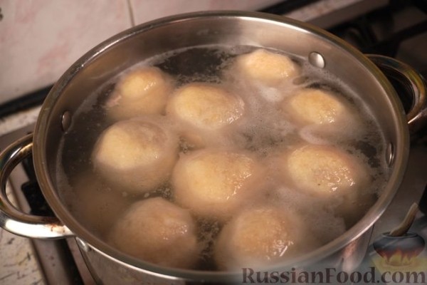 Силезские клёцки с мясом