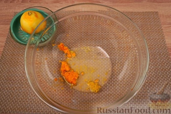 Брускетты с анчоусами в цитрусовом маринаде, фетой и оливками