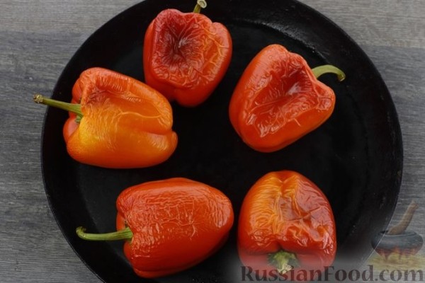Закуска из запечённого перца