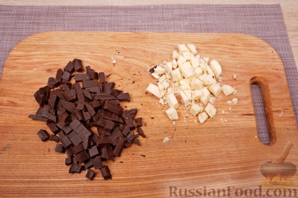 Шоколадная галета с ежевикой