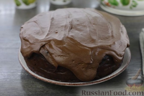 Шоколадный кекс со свёклой