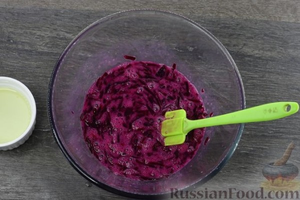 Шоколадный кекс со свёклой