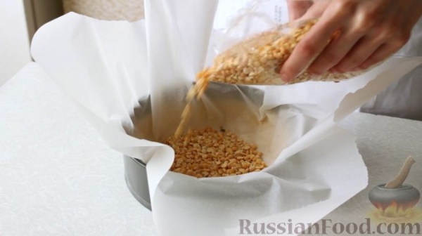 Французский тарт с клубничным пюре