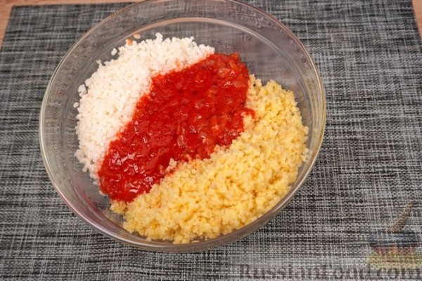 Сарма из свекольной ботвы с рисом и булгуром