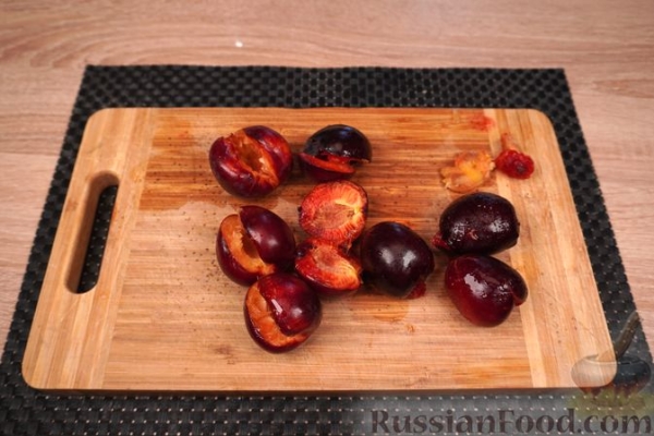 Кнедли со сливами