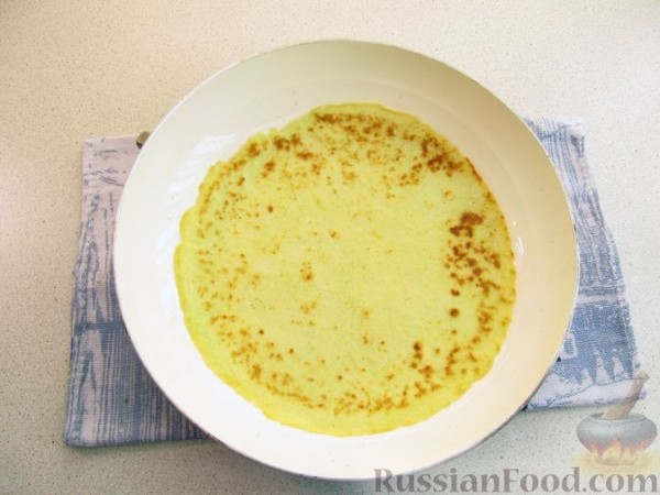 Рулетики из кабачковых блинов с мясным фаршем (в духовке)