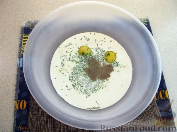 Кабачки, запечённые в сливках, с сыром