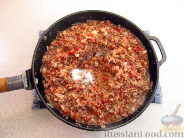 Мусака (лазанья из баклажанов)