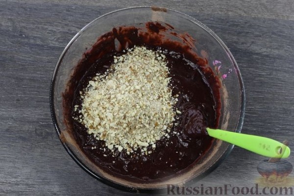 Шоколадный кекс со свёклой