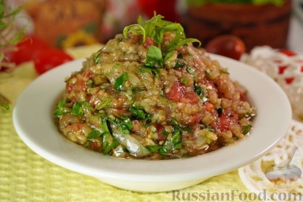 Икра из баклажанов