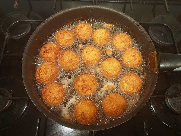 Куриные крокеты с грибами