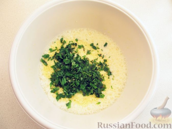 Пирог из кабачков с сыром