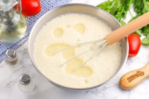 Блины на 1 литр молока