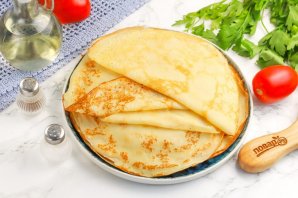 Блины на 1 литр молока